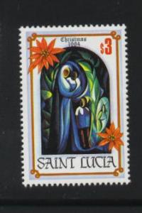 St. Lucia #705 MNH Single 1984 Christmas