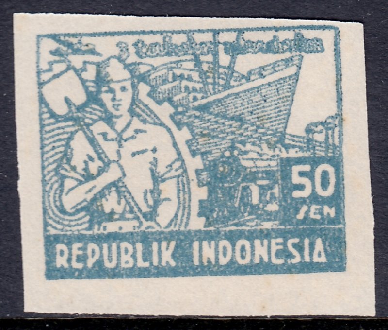 Indonesia - Scott #1L44 - MH - No gum as issued - SCV $3.50