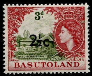 Basutoland Stamps #64a MINT OG NH XF SINGLE TYPE I QEII DEFINITIVE PO FRESH
