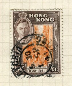 HONG KONG; 1941 early Centenary issue fine used 2c. value
