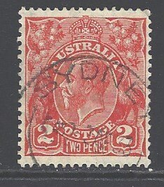Australia Sc # 116 used (BBC)