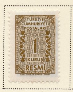 Turkey 1962 Early Issue Fine Mint Hinged 1k. 086046