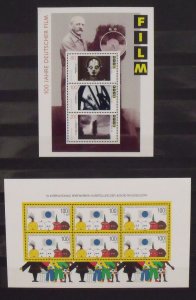 Williams Stamps - Germany Souvenir Sheets   MNH # 1906, B693   CV$ 22.00