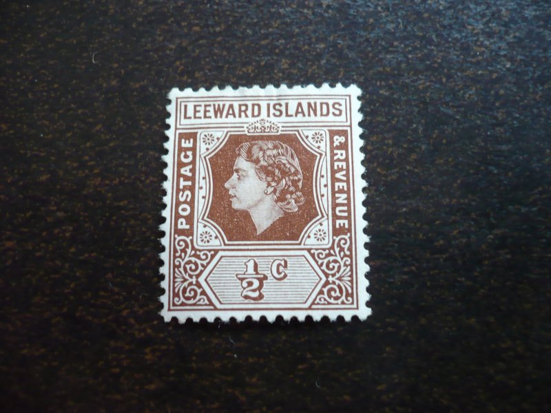 Stamps - Leeward Islands - Scott# 133 - Mint Hinged Part Set of 1 Stamp