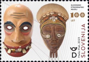 Slovenia 2023 MNH Stamps Scott 1541 Museum Folklore Masks