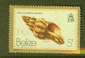 BELIZE  Scott 475 Used Shell Overprint 1979 CV $?