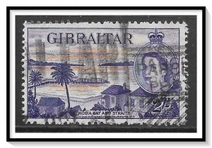 Gibraltar #142 QE II & Rosia Bay Used