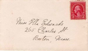 USA 1923 Cover Sc 554 Addressed but Uncanceled Envelope