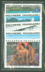 French Polynesia #C180-4  Single (Complete Set)