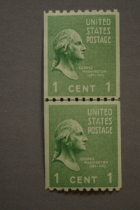 United States #848 Coil Line Pair MNH