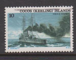 Cocos Islands Sc#23 Used