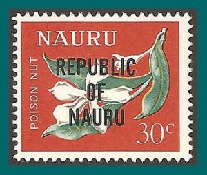 Nauru 1968 Independence, Flower, 30c MNH 82,SG90