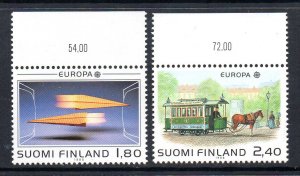 Finland 771-772 MNH cv $10.00 Horse