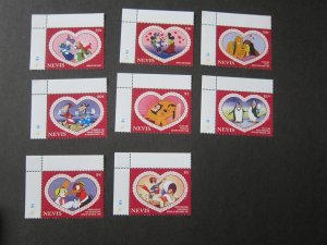 Nevis 1995 Sc 886-893 Disney set MNH