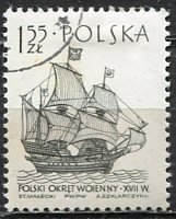 Poland; 1964: Sc. # 1208 Used CTO Single Stamp