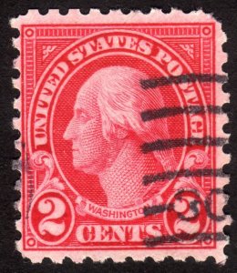 1924, US 2c, Washington, Used, Sc 583