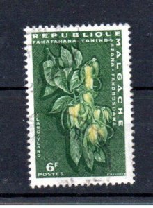 MADAGASCAR - 1960 - FLOWERS - YLANG YLANG - Used - 6F -