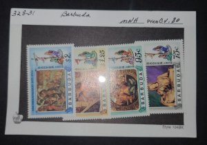 Barbuda Stamps #328-31 Complete Set MNH