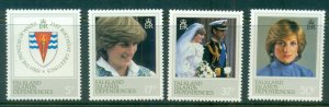 Falkland Is Deps 1982 Princess Diana 21st Birthday MUH