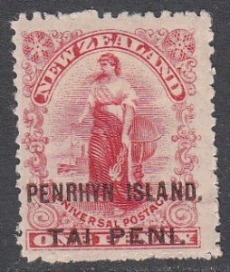 Penrhyn Island 2 MNG CV $3.75