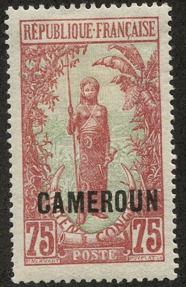 Cameroun, Scott #160, Unused, Hinged