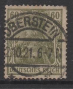 Germany   Scott#  126  used  single