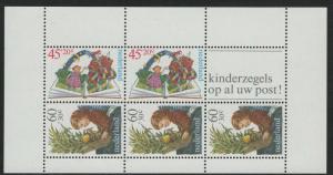 Netherlands Scott # B567a, mint nh, s/s