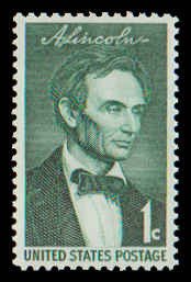 PCBstamps   US #1113 1c Beardless Lincoln, MNH, (6)