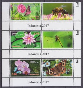 2017 Tanzania 764-766Tab Flowers 10,00 €