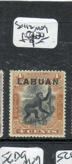 LABUAN 4C MONKEY    SG 112    MOG   P0514H