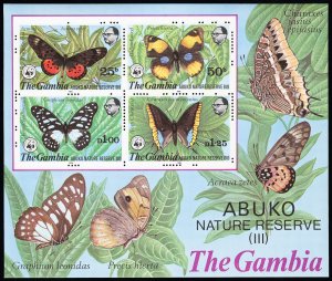 Gambia Stamps # 407a MNH VF Scott Value $125.00