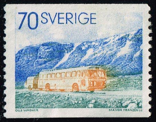 Sweden #991 Postal Bus; Used (0.25)