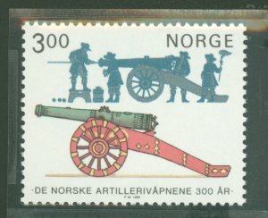 Norway #858 Unused Single