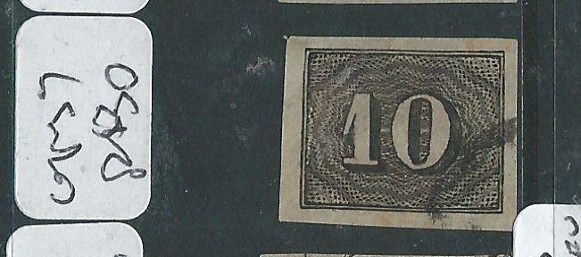 BRAZIL (P2811B) NUMERAL 10 SC 21 VFU   JUMBO  COPY 7