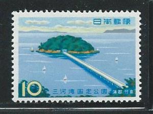 Japan 691 1960 Mikawa QNP single MNH