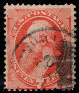 1871 US Scott #- 149 7 Cent Edwin Stanton Used