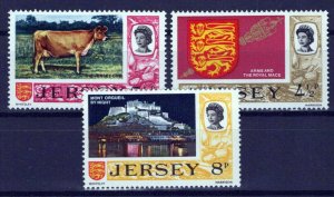 Jersey 107-109 MNH Arms of Jersey Farm Animals ZAYIX 0524S0092