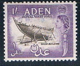 Aden Boat 1 - pickastamp (AP1R303)