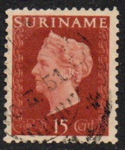 Suriname Sc #222 Used