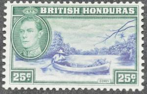 DYNAMITE Stamps: British Honduras Scott #122 - MNH