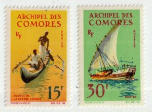 Comoros      61 - 62       MNH OG          CV $18.00