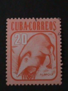 ​CUBA-SC#2460-FAUNA-ALMIQUI MINT VERY FINE WE SHIP TO WORLDWIDE-WE COMBINED