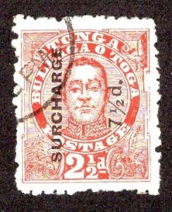 Tonga #35 Used *Minor Fault* ~jm-2024