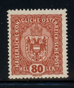 Austria 1916  Scott #157 MH