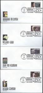#3906-09 American Scientists Vintry House FDC Set