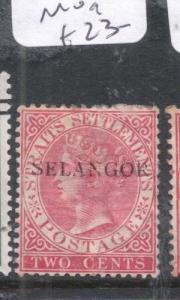 Malaya Selangor SG 35 MOG (3dkw)