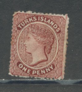 Turks Islands 4 MH cgs