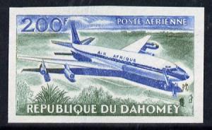 Dahomey 1963 Air 200f (Boeing 707) unmounted mint imperf ...