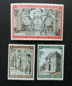 Malta Sovereign Military Order Of Malta Christmas Church Santa 1970 (stamp) MNH