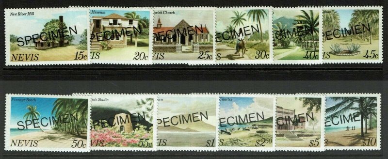 Nevis 12 Never Hinged Specimens - S13912